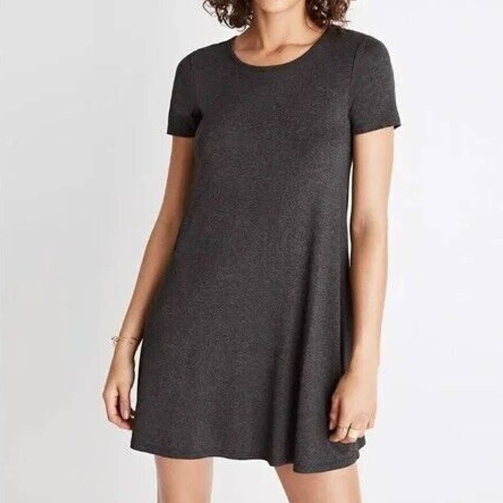 Lularoe charcoal gray tshirt dress